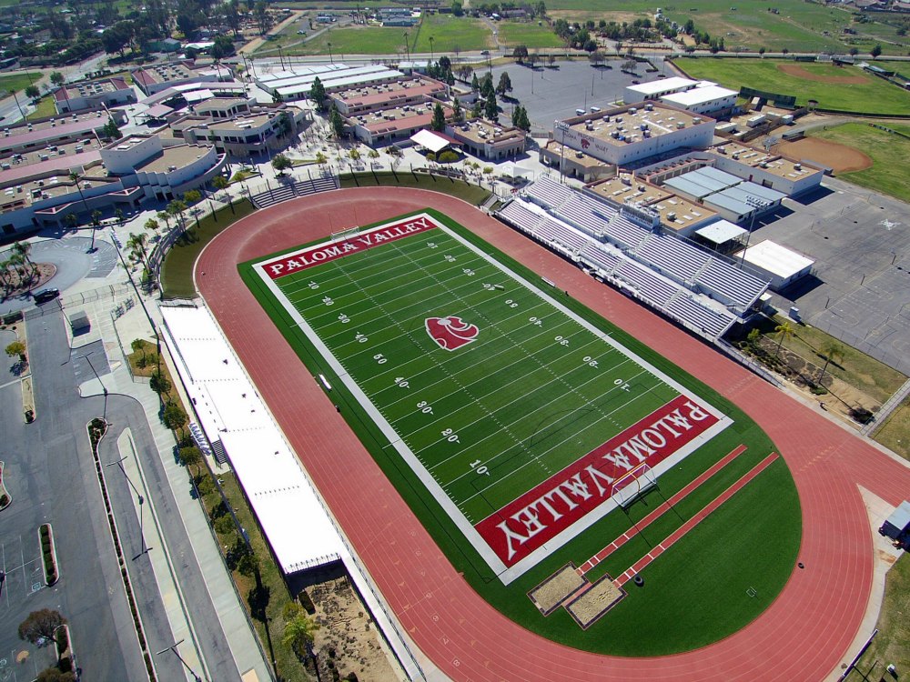 Paloma Valley High School Athletic Field Engineering