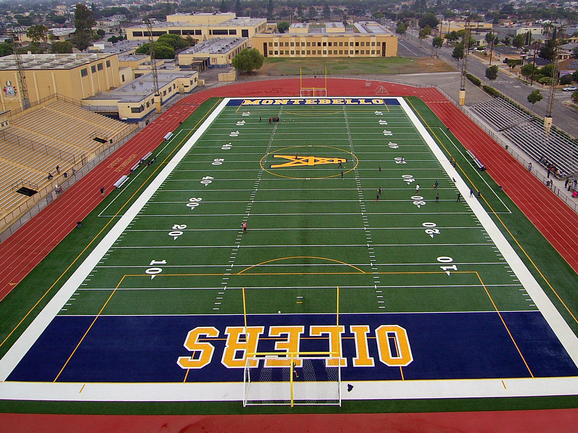 Montebello High School Athletic Field Engineering 7203