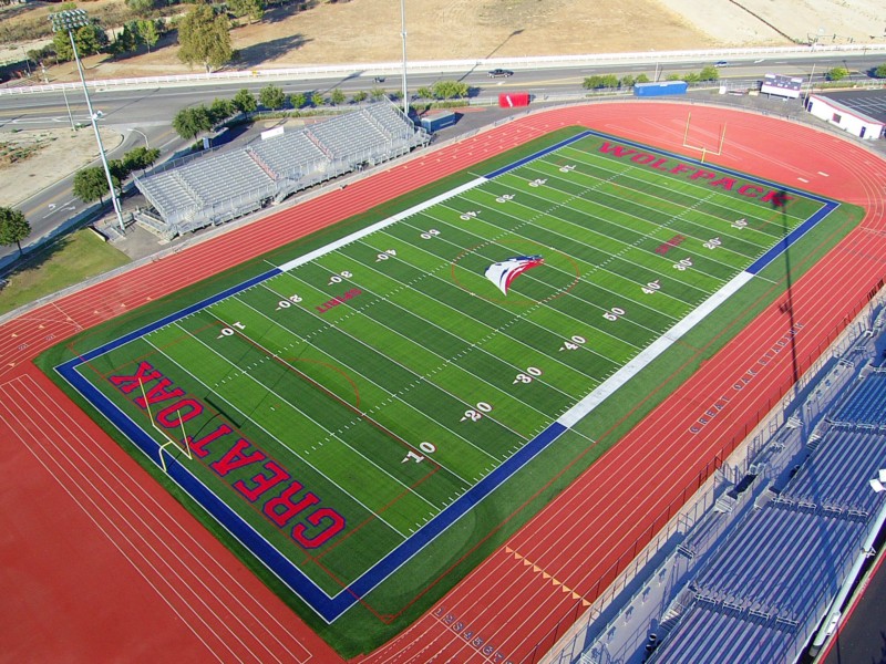 Great Oak High School – Athletic Field Engineering