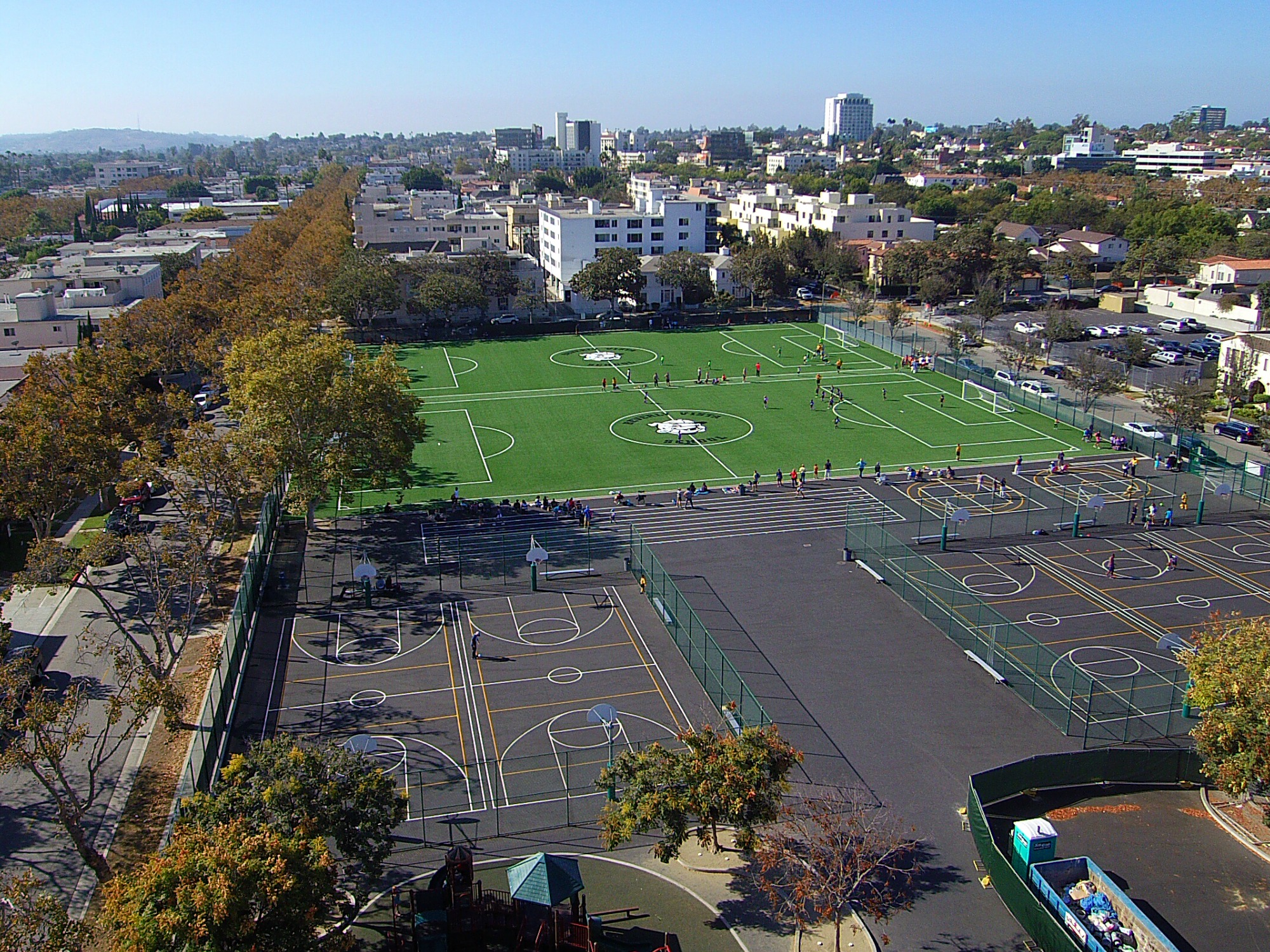 Beverly Vista Middle School Athletic Field Engineering