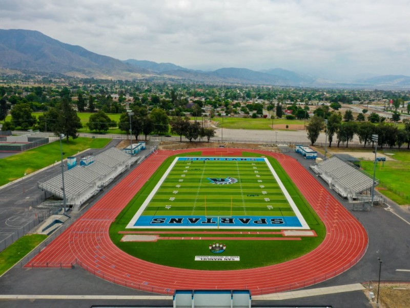 San Gorgonio High School – Athletic Field Engineering