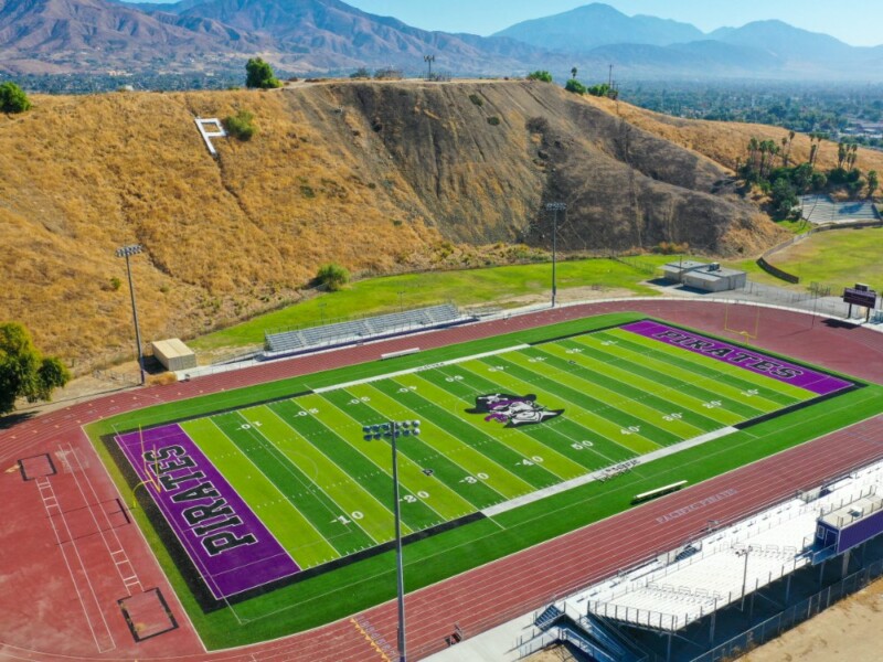 Pacific High School – Athletic Field Engineering